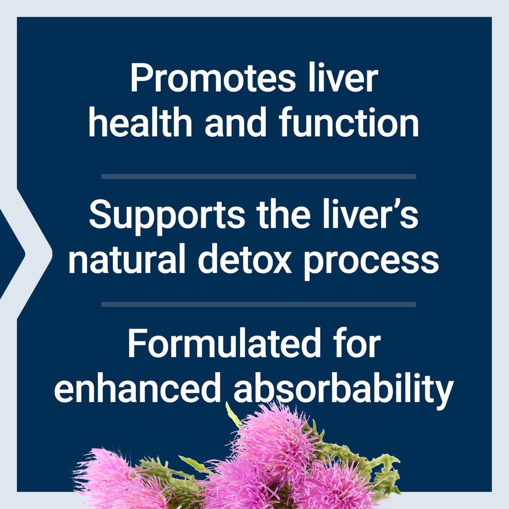 Life Extension Advanced Milk Thistle, Silymarin, 120 Softgels | Liver Health Supplement for Liver Health & Detox Support with Silymarin & Silybin, Bioavailable, Gluten Free & Non-GMO