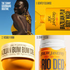 Sol de Janeiro Rio Deo - Refillable Aluminum Free Deodorant | Aluminum Free, Baking Soda Free, Prevents Odor, Soothing & Moisturizing, Gently Exfoliates, Evens Skin Tone