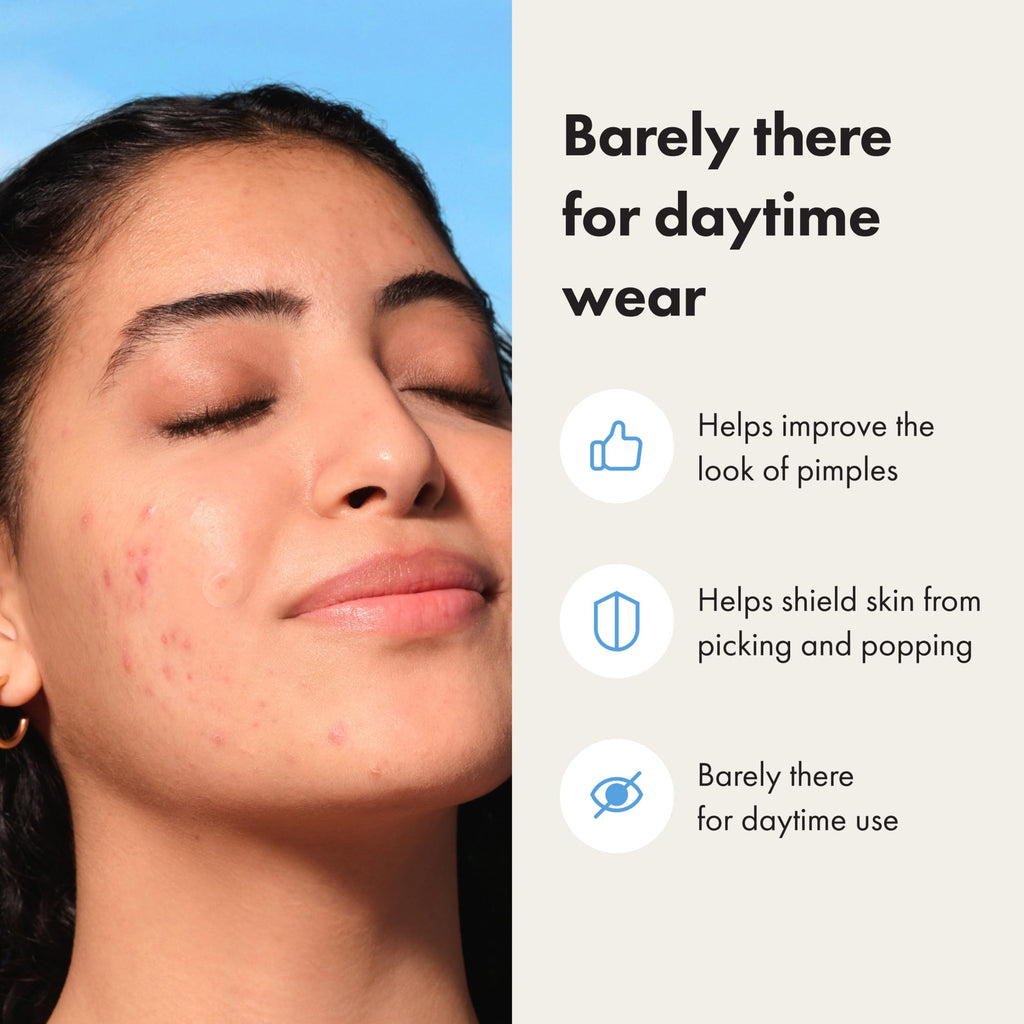 Hero Cosmetics Mighty Patch Mini Invisible+ Acne Pimple Patches, 30 Ct | X-Small 10mm, Daytime Hydrocolloid Acne Patches, for Covering Zits & Blemishes, Blends Into Skin & Barely There