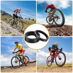 11PCS Bike Carbon Fiber Headset Spacers, Matte Finish, Fits 1-1/8 Inch Stem for MTB, Road Bicycle Handlebar Stems, (15/10/5/3/2/1mm) 6 Sizes