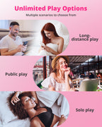 LOVENSE Ferri Vibrating Panties, Magnetic Mini Wearable Clit Vibrator