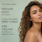 ALURAM Curl Foam, Define, Enhance & Nourish Curls, 7 Fl Oz