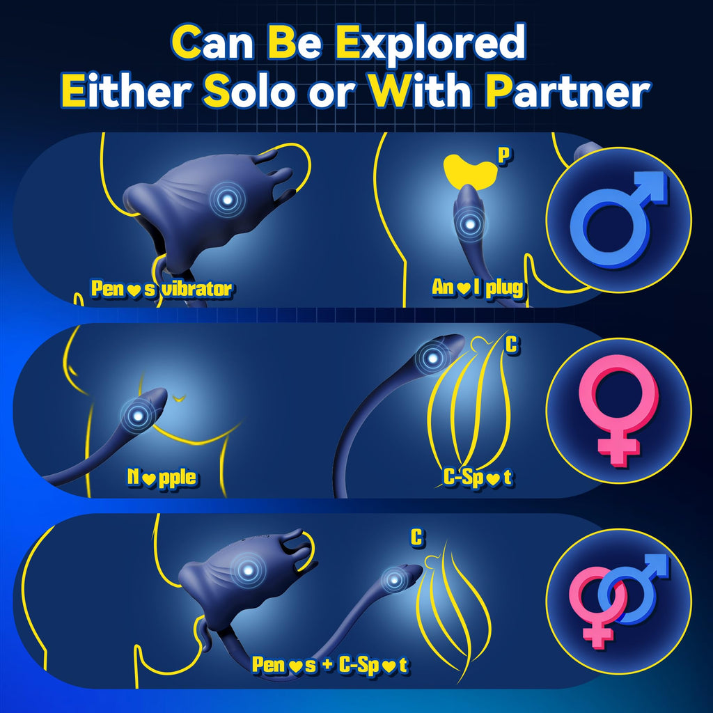 Male Masturbator Sex Toys for Men with Detachable Butt Plug