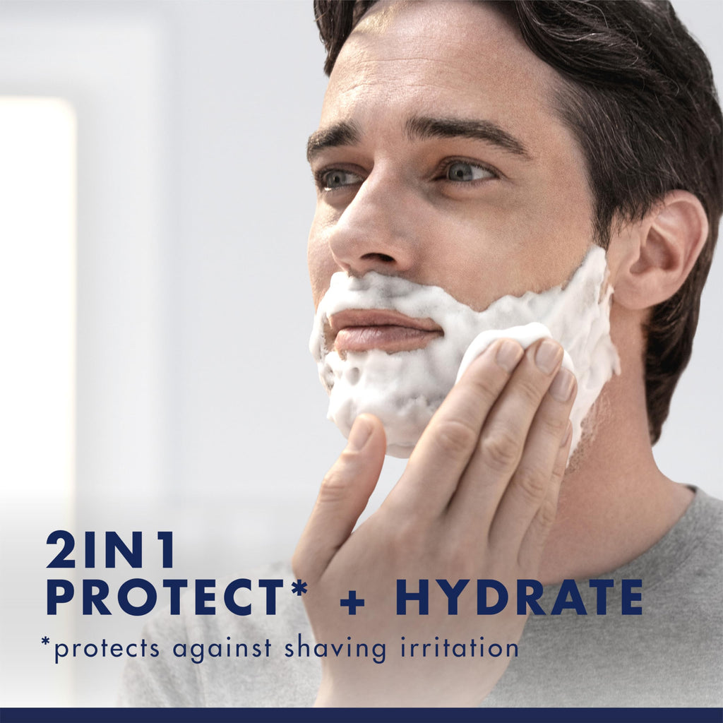 Gillette PRO Shaving Gel For Men Cools To Soothe Skin And Hydrates Facial Hair, 7oz, ProGlide Sensitive 2 in 1 Shave Gel