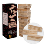 Naughty Blocks – Adult Couples Game with 54 Sexy Challenges for Date Night
