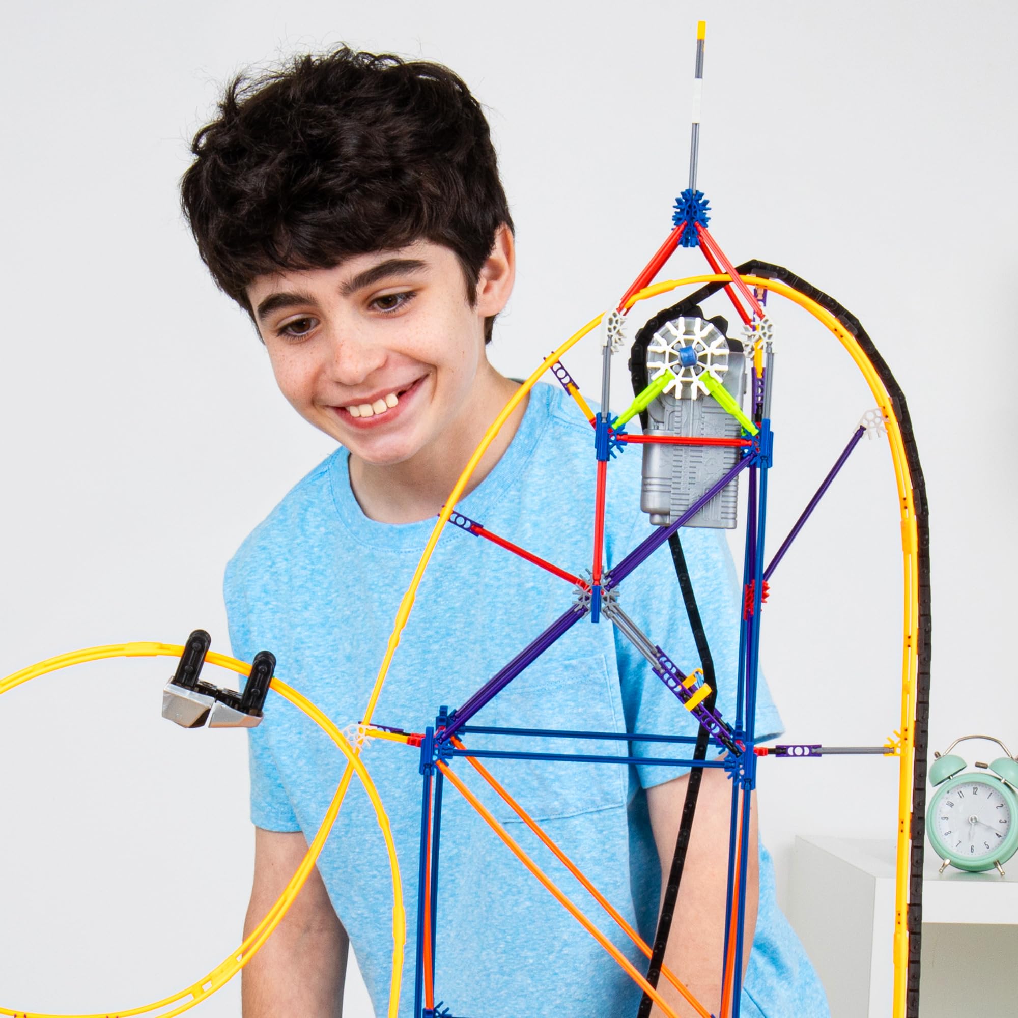 Buy now K'NEX - Amazin' 8 Coaster ‚ STEM Building Set, Kid Construction, Creative Play Toy‚ Ages 9+ at indiglob india