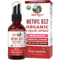 MARYRUTH'S Organic Methyl B12 Spray, 1,500 mcg B12 Per Serving, 1 Fl Oz | Energy Metabolism Support, Gluten Free, Vegan, Non-GMO