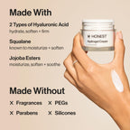 Honest Beauty Hydrogel Cream, Sensitive Skin, Fragrance-Free, 1.7 fl oz