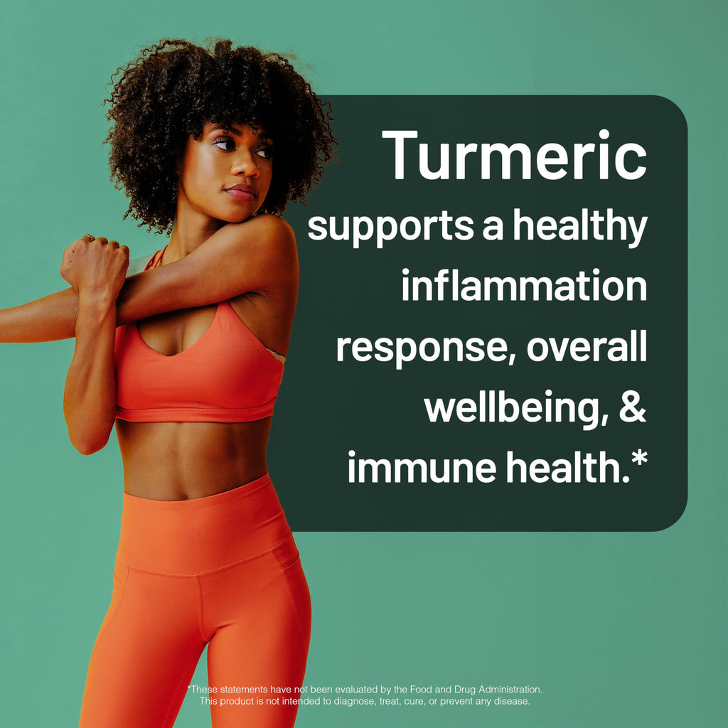 NatureWise Turmeric Curcumin 500mg Supplement with BioPerine, 30 Softgels | Extra Strength 95% Curcuminoids - Black Pepper Extract for Absorption - Immune Support - 1-Month Supply