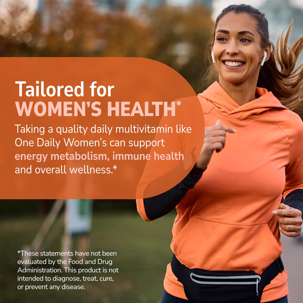 21st Century One Daily Women's Multivitamin Tablets, 100 Count | Complete Daily Multivitamin & Multimineral, Compare VS. One A Day® Women's, Women with 16 Essential Nutrients for Energy