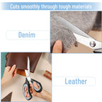 Mr. Pen- Premium Tailor Scissors, 9.5 Inch, Heavy Duty Stainless Steel