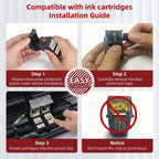 275XL 276XL Ink Cartridges Combo Pack for Canon PG-275XL CL-276XL, High Yield Black & Color Ink for PIXMA TR4700 TR4720 TR4722 TR4723 TR4725 TS3500 TS3520 TS3522 TS3700 TS3720 TS3722