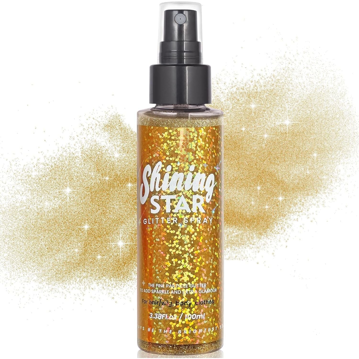 Buy now MEICOLY Silver Body Glitter Spray 2.1oz â€“ Waterproof Quick-Dry Shimmer Hairspray for Hair, Body & Clothes | Festival, Party, Prom Sparkle gold body glitter spray at indiglob india
