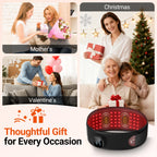 Comfytemp Red Light Therapy Vibration Massage Belt, Cordless, Lower Back