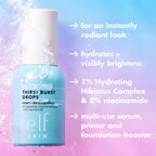Buy now e.l.f. SKIN Holy Hydration! Thirst Burst Drops, Serum For A Radiant Complexion Instantly & Over Time, Made With Hyaluronic Acid, Vegan & Cruelty-Free at indiglob india
