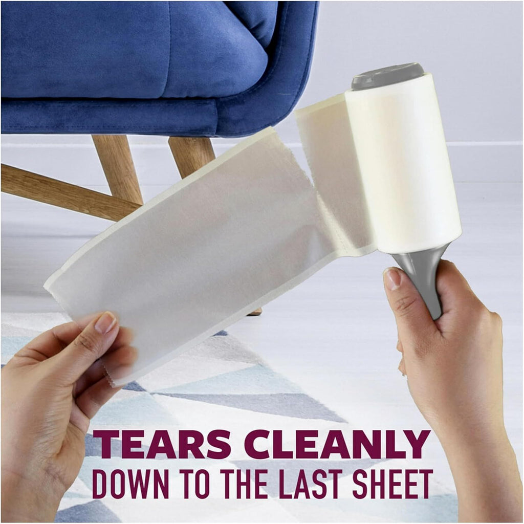 Buy now Scotch-Brite Pet Hair Pickup Extra Sticky Lint Roller, Designed for Removing Fur + Fluff on Couches, Clothes, Dog and Cat Beds, & More, 1 Pack, 95 Easy-Tear Adhesive Sheets Total at indiglob india