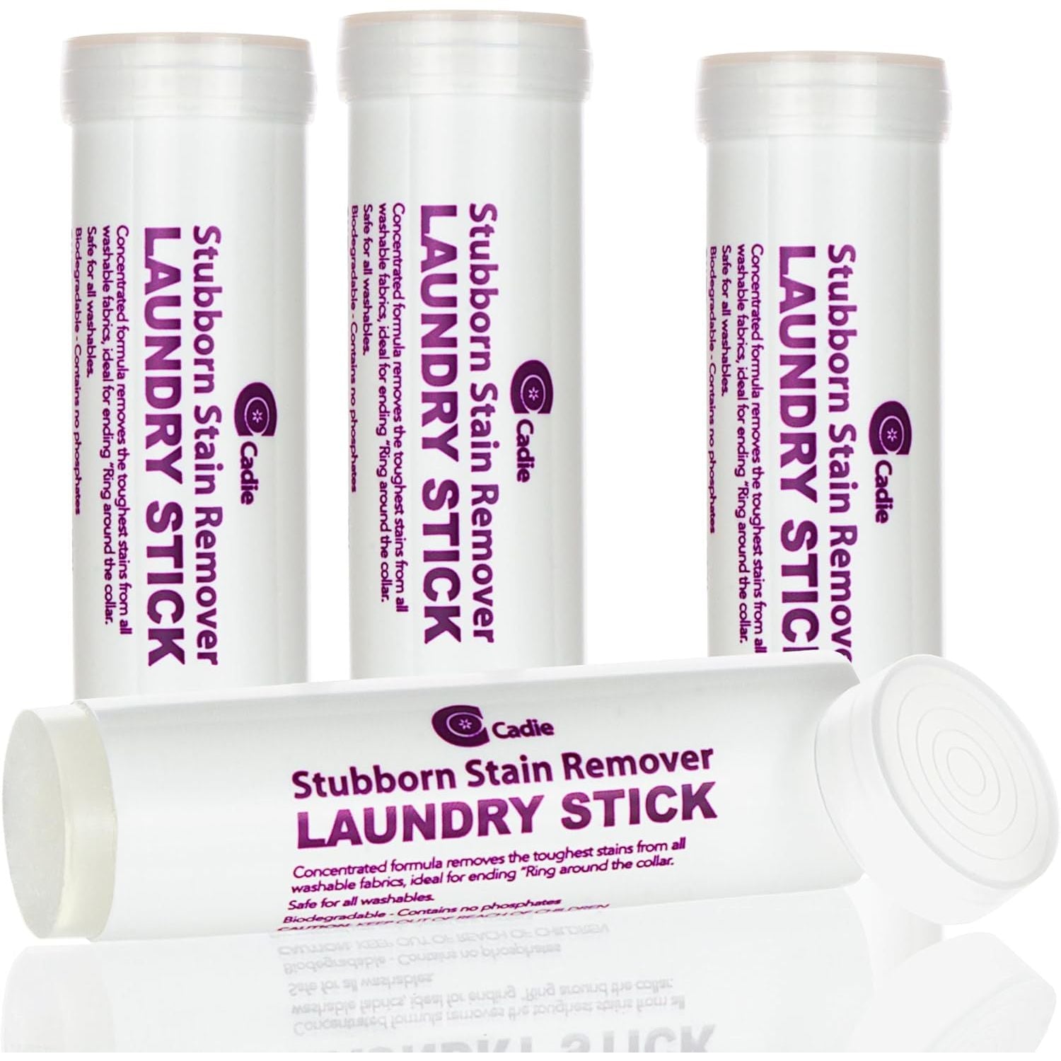 Buy now Laundry Stain Remover Stick, Pre Wash Spot Cleaner for Clothes Fabric Cotton, Wool, Synthetics, for Oil, Blood, Coffee, Wine | Clean on the Go, 1 Pack 4 Pack at indiglob india