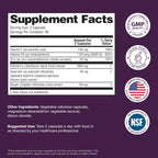 Elderberry Vitamin C and Zinc Capsules with D3 and Quercetin, 120 Count | 6-in-1 Immune Support Supplements For Adults, Sambucus Extract Zink Ginger USA Made in NSF GMP Certified Facility By Sandhu's