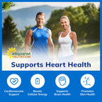 CoQ10 400mg - 200 Capsules - Co Q 10 Supplement - Coenzyme Q10 Pills - CQ10 | Max Strength CoQ 10 - High Absorption Ubiquinone Powder - CO Q-10 Enzyme Vitamin Alternative to Softgels & Gummies