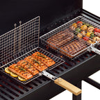 Nesting Grill Basket Set, BBQ Accessories, Outdoor Camping, Gifts for Men