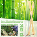 HOFASON 3 Pack Wooden Bamboo Back Scratcher for Adults Men Women, Gifts for Seniors, Small Funny Gifts for Elderly Men Women, 16.5 Inch Long Handle Back Scratchers Easter Basket Stuffers
