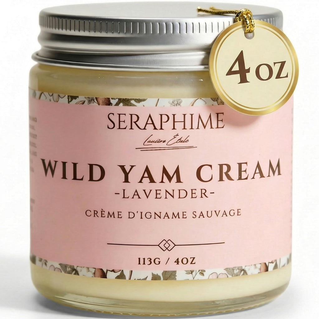 Wild Yam Cream Hormone Balance for Women , Lavender 4oz