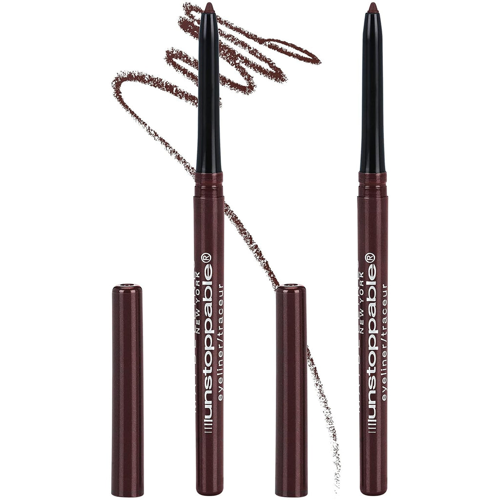 Buy now Maybelline Unstoppable Waterproof Mechanical Black Eyeliner Pencil, Easy to Apply, Smooth Glide, Up to 24 Hour Wear, Onyx at indiglob india