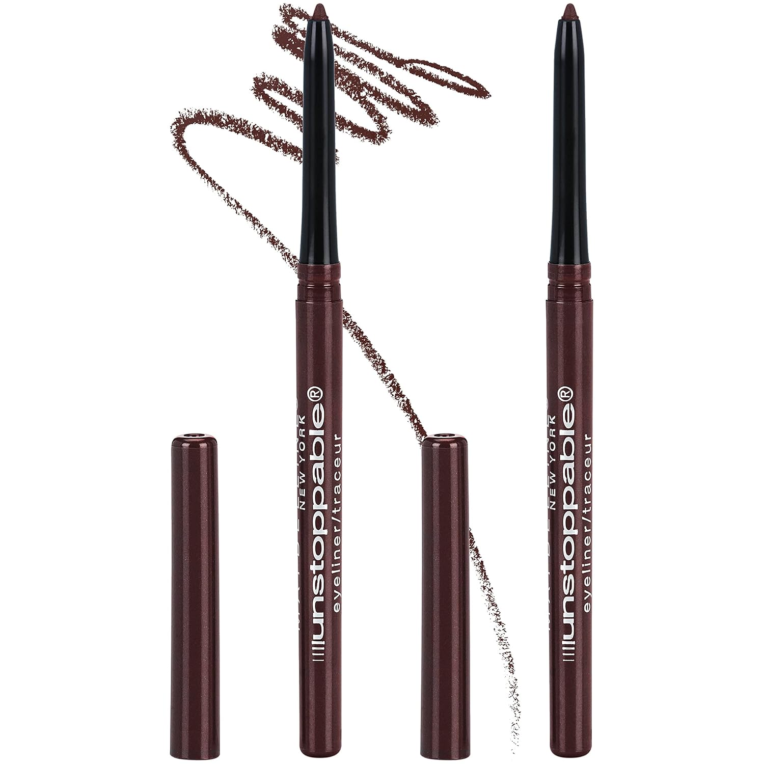 Buy now Maybelline Unstoppable Waterproof Mechanical Black Eyeliner Pencil, Easy to Apply, Smooth Glide, Up to 24 Hour Wear, Onyx at indiglob india