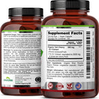 Zazzee USDA Organic Tart Cherry 10:1 Extract, 120 Capsules, 4 Month Supply | Vegan, Montmorency Cherry, Daily Wellness Antioxidant Support, Organic Herbal Supplement, All-Natural, Non-GMO, Made in USA