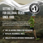 Sovereign Silver Immune Support, Colloidal Silver, Fine Mist Spray, 2 fl oz | Bio-Active Silver Hydrosol, 10 ppm