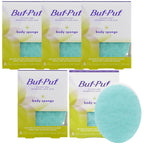 Buy now Buf-Puf Body Sponge, Bath Sponge, Dermatologist Developed, Cleanses Skin of Dirt, and Excess Oil, Reusable, Exfoliating, 5 Count at indiglob india