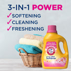 ARM & HAMMER Plus Softener Detergent, Orchard Bloom, 100.5 Fl Oz, 77 loads