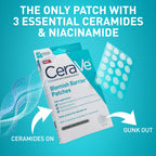 CeraVe Hydrocolloid Blemish Patches, Pimple Patches for Face, 22ct | Absorbs Oil with Niacinamide and Ceramides, Ultra-Thin Acne Patches That Blend Into All Skin Tones, For Sensitive Skin