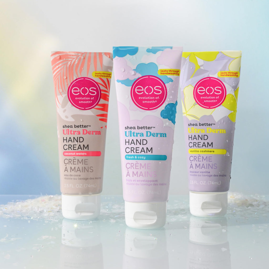 Buy now eos Shea Better Hand Cream â€“ Fresh & Cozy, Hand Lotion, Hand Lotion for Dry Skin, Hydrating, Shea Butter, Dry Skin Relief, Travel Size, 2.5 oz at indiglob india