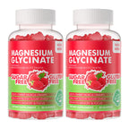90 CT Magnesium Glycinate Gummies 1000mg - Sugar Free Magnesium Potassium Supplement with Vitamin D, B6, CoQ10 for Calm Mood & Sleep Support - 90 Mango Pineapple Gummies
