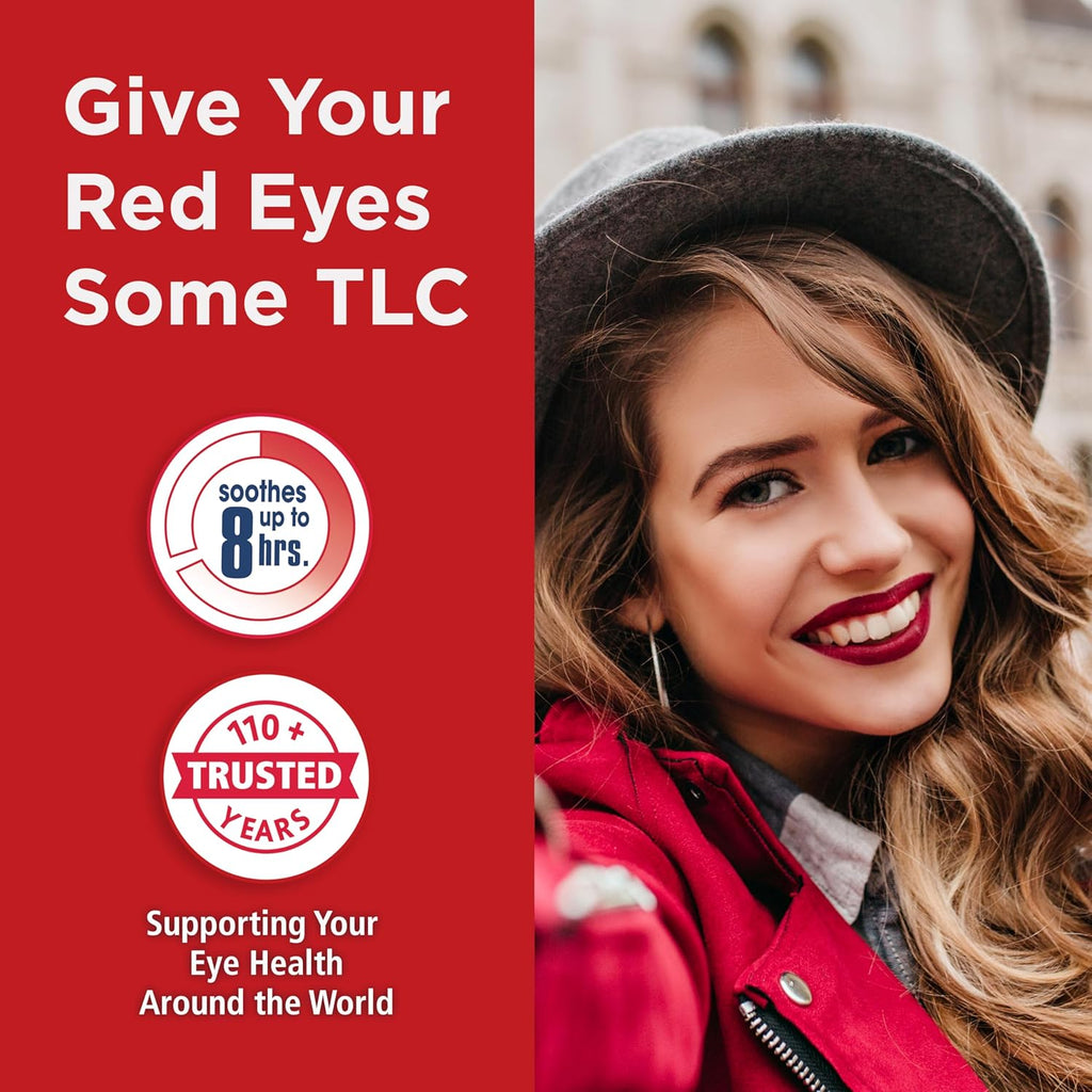 Buy now Rohto Max Strength Redness Reliever, Lubricant Eye Drops, Fast, Cooling Relief for Red, Dry, Itchy Eyes, Redness and Dryness Symptom Relief, Soothing Eye Drops, 0.4 fl oz Bottle at indiglob india