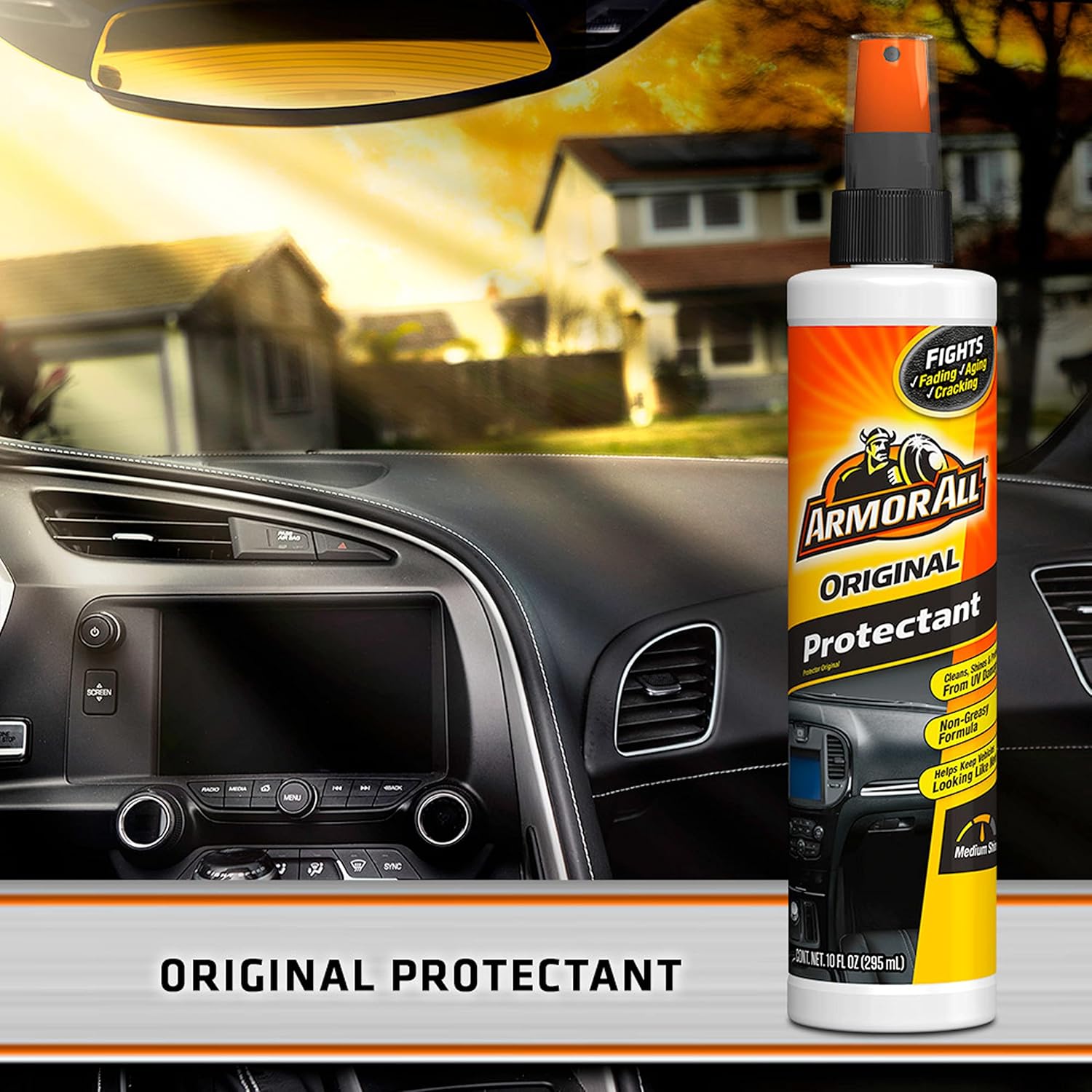 Buy now Armor All Interior Car Cleaner Spray Bottle, Protectant Cleaning for Cars, Truck, Motorcycle, Pump Sprayer 11010-12PK, 10 Oz (12 Pack) at indiglob india