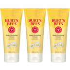Buy now Burt's Bees Face Wash, Deep Facial Cleansing Cream, College Back to School Dorm Essentials, All Natural Cleanser with Chamomile, 6 Ounce (Pack of 3) (Packaging May Vary) at indiglob india