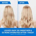 CeraVe Gentle Hydrating Shampoo with Hyaluronic Acid for Hair & Scalp, 12oz | Leaves Hair and Scalp Soft and Healthy-Looking with Ceramides, Niacinamide and A Color Safe Formula