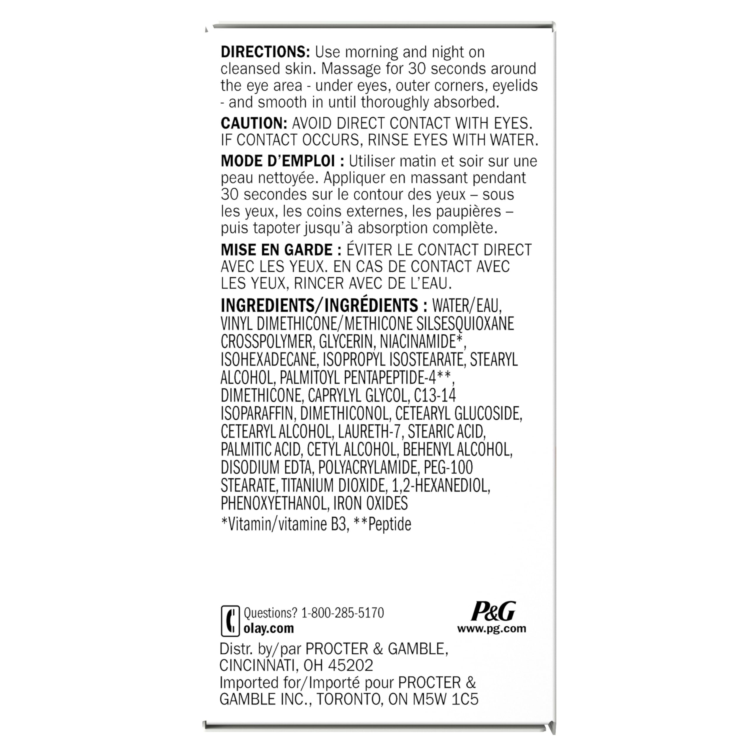 Buy now Olay Eyes Ultimate Eye Cream for Dark Circles, Wrinkles and Puffiness, 13 ml (0.4 fl. oz.) at indiglob india