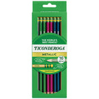 Buy now Ticonderoga Wood-Cased Pencils, Pre-Sharpened, #2 HB Soft, Neon Colors, 10 Count at indiglob india