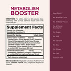 Nature's Bounty Optimal Solutions Metabolism Booster Supplement, 60 Count