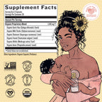 Legendairy Milk Liquid Gold Organic Lactation Support, 60 Capsules | Organic goat's rue, milk thistle, shatavari and fennel provide fenugreek-free lactation and breast milk supply support