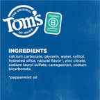 Buy now Tom's of Maine Fluoride-Free Antiplaque & Whitening Natural Toothpaste, Peppermint, 5.5 oz. (Pack of 2) at indiglob india