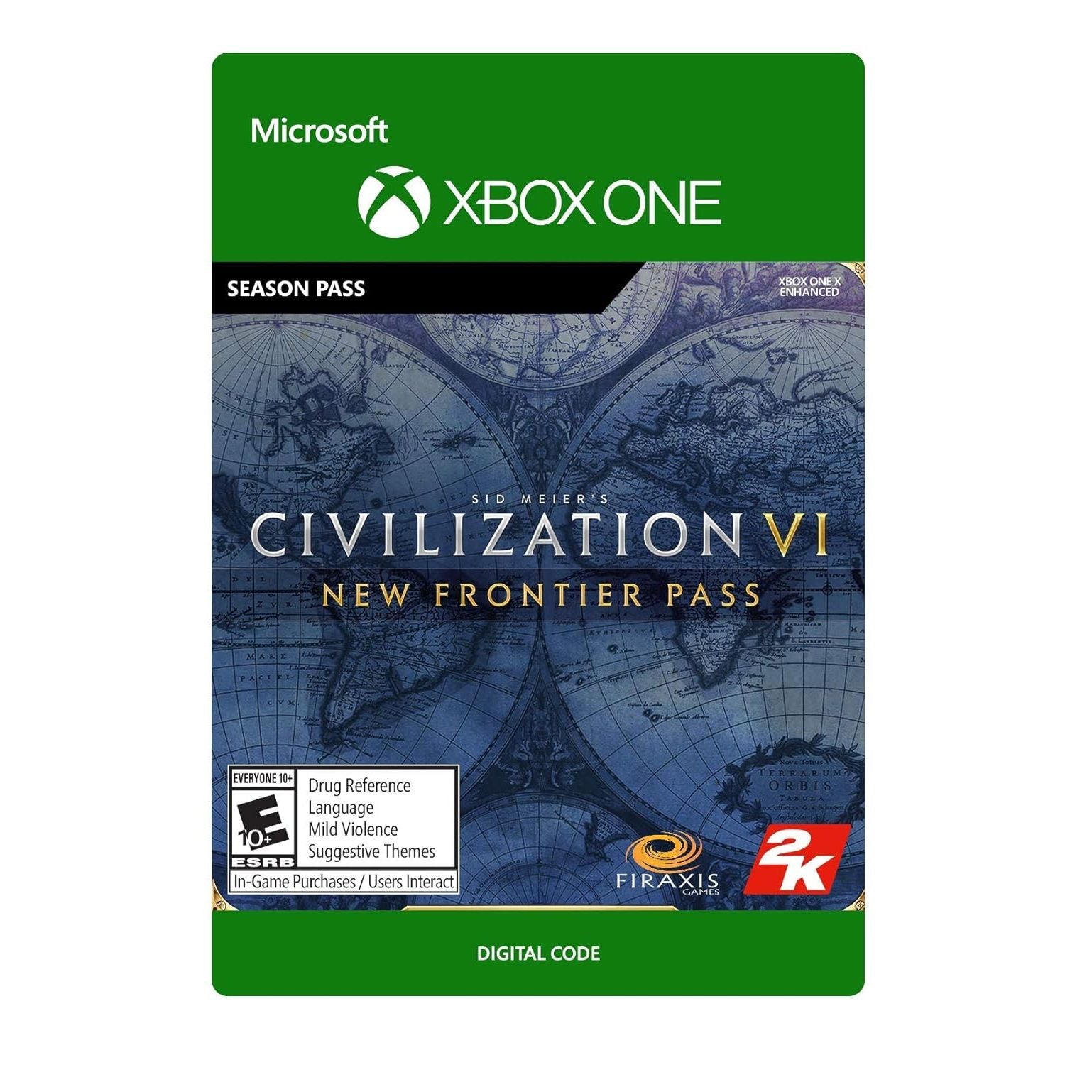 Buy now Sid Meier's Civilization VI - Nintendo Switch New Frontier Pass Xbox One Digital Code at indiglob india