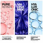 Pure Retinol Face Serum with Niacinamide (Vitamin B3) & Hyaluronic Acid | Gentle Anti-Aging Retinol Serum
