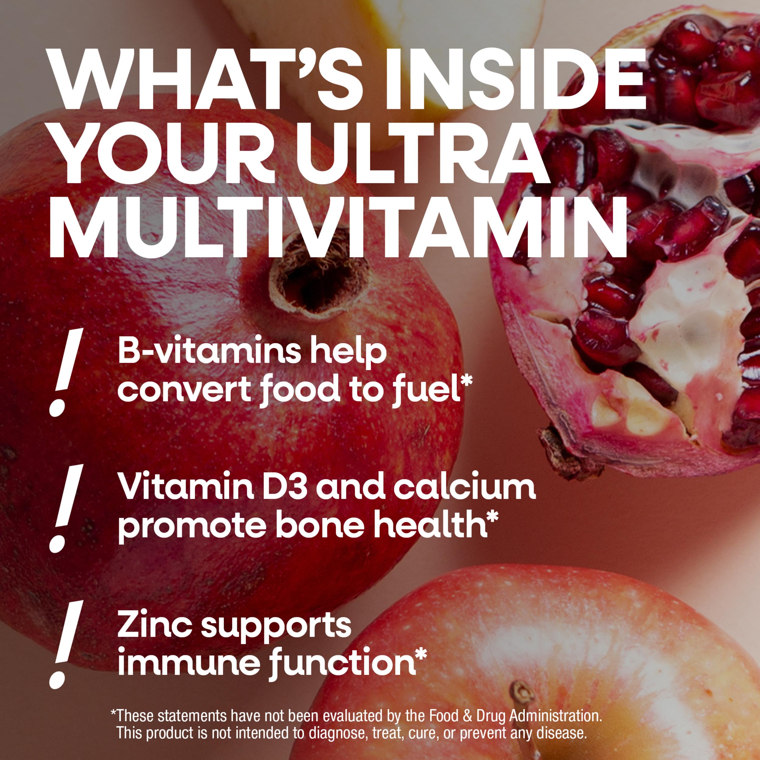 Nature's Way Alive! Women's 50 Plus Ultra Potency Multivitamin, 150 ct | Complete and High Potency Formula with Vitamin D3, C, E, and Methylated B12; Supports Heart, Brain, and Bone Health*.