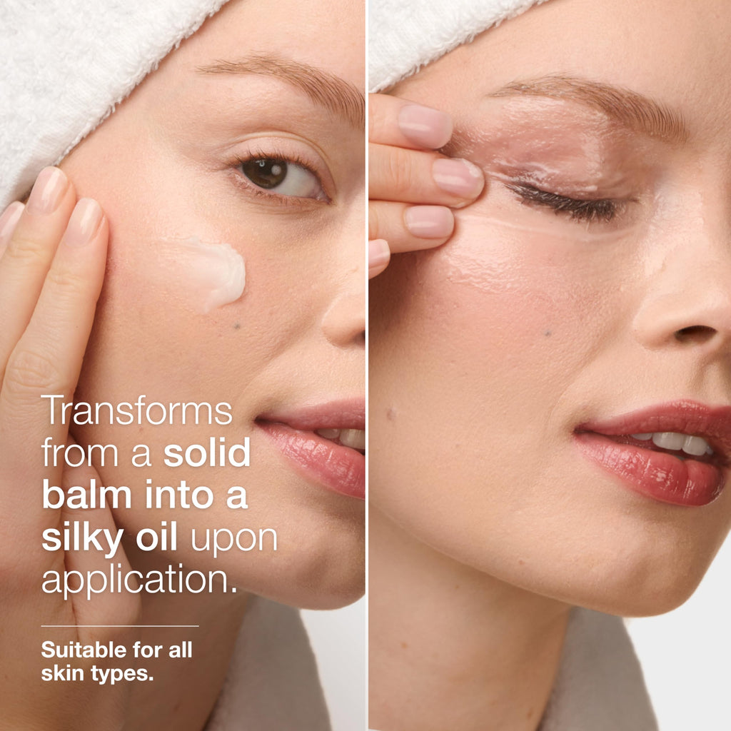 Clinique Take The Day Off Cleansing Balm Makeup Remover | Dissolves Face + Eye Makeup and Sunscreen | For All Skin Types