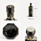 Buy now Atlas 750 mL Organic Cold Press Extra Virgin Olive Oil in Glass Bottle, Polyphenol Rich from Morocco | Newly Harvested Unprocessed from One Single Family Farm | Moroccan EVOO Trusted by Award-Winning Chefs at indiglob india