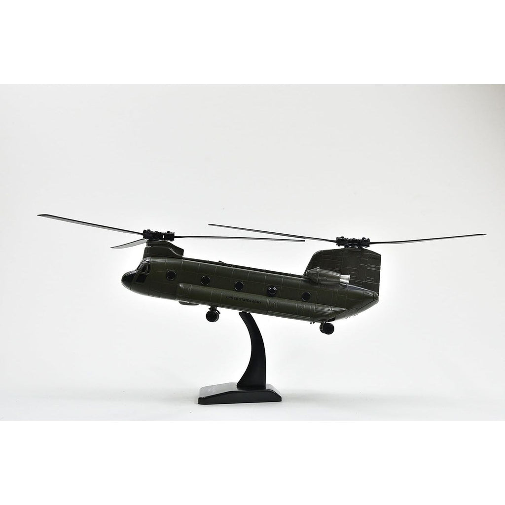 Buy now New Ray Boeing CH-47 Chinook Aircraft United States Army Olive Drab Military Mission Series 1/60 Diecast Model at indiglob india
